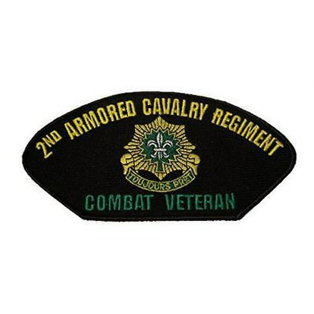 Army 2nd Armored Cavalry Regiment Vinyl Window Decal/Sticker Black/Olive U.S